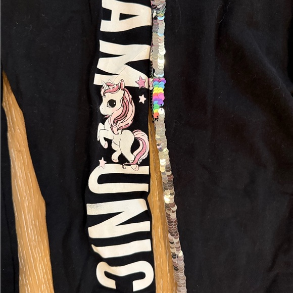 H&M Black and Multicolor Kids Leggings Set - Picture 2 of 3